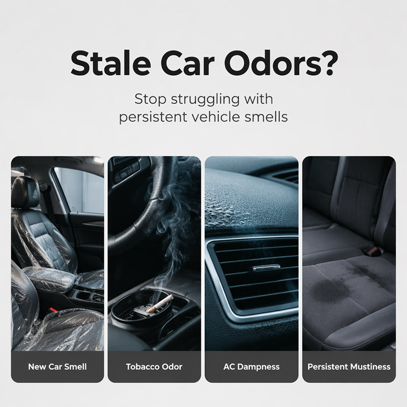 🔥50% OFF Long Lasting Car Perfume, Mild Natural Fragrance Auto Air Freshener, Effective Odor Eliminator, Compact Decorative Car Scent for Dashboard