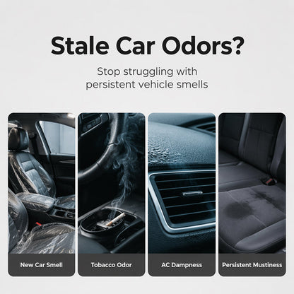 🔥50% OFF Long Lasting Car Perfume, Mild Natural Fragrance Auto Air Freshener, Effective Odor Eliminator, Compact Decorative Car Scent for Dashboard