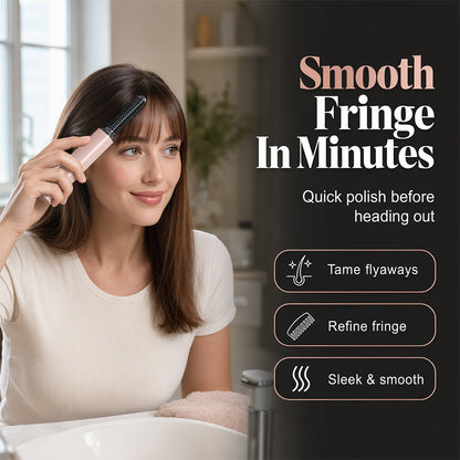 🥳2026 HOT SALE🥳💞50K+ SOLD! 💇✨ 50% OFF! Portable Cordless Hair Straightening Comb – heats in 3 seconds, smooths bangs & flyaways anywhere. Quick, neat styling on the go! 🛡️✅