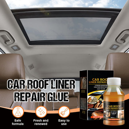 🔥Hot Sale 52% OFF🔥Car Headliner Repair Adhesive｜Heat Resistant Quick-Dry Fabric & Leather Bonding Glue ✨