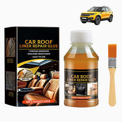 🔥Hot Sale 52% OFF🔥Car Headliner Repair Adhesive｜Heat Resistant Quick-Dry Fabric & Leather Bonding Glue ✨