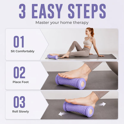 📢📢49% OFF !! ⏰TPE Foot Massage Roller for Plantar Fasciitis Relief