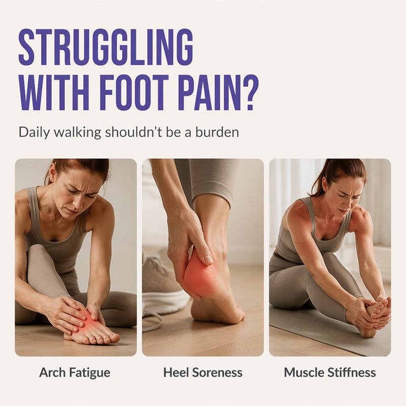 📢📢49% OFF !! ⏰TPE Foot Massage Roller for Plantar Fasciitis Relief