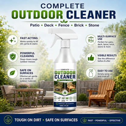 ⚡50K+ SOLD!🏠Multi-Surface Roof Moss & Algae Cleaner Spray