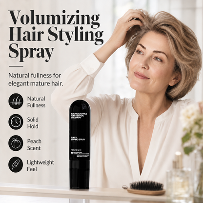 Fluffy Hair Shaping Spray Long Lasting Volumizing Mist with Peach Fragrance