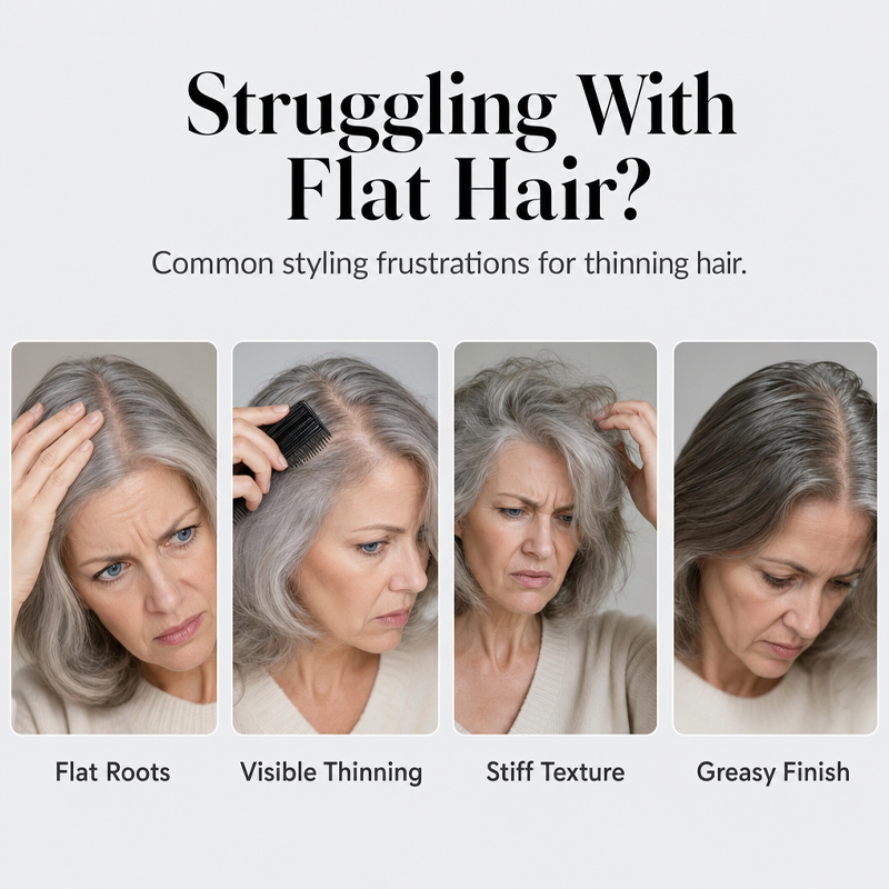 🌟Peach-scented Volumizing & Setting Spray—for lightweight, bouncy hair and long-lasting hold.🍑💇‍♀️