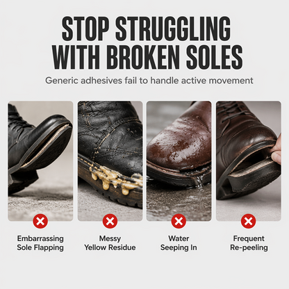 Waterproof Heavy Duty Shoe Glue Sole Repair