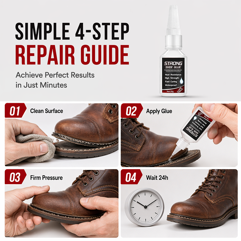 Waterproof Heavy Duty Shoe Glue Sole Repair