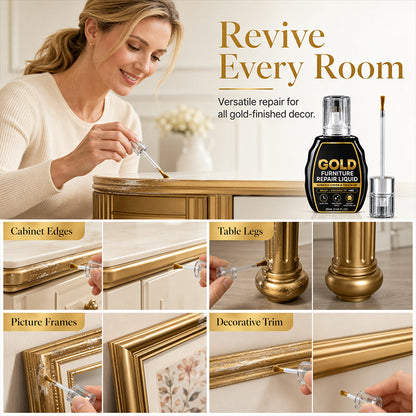 🥳2026 HOT SALE🥳💞50K+ SOLD!🏠✨Gold Furniture Repair Paint