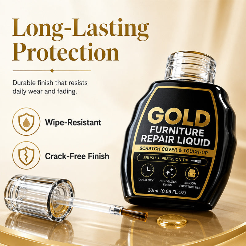 🥳2026 HOT SALE🥳💞50K+ SOLD!🏠✨Gold Furniture Repair Paint