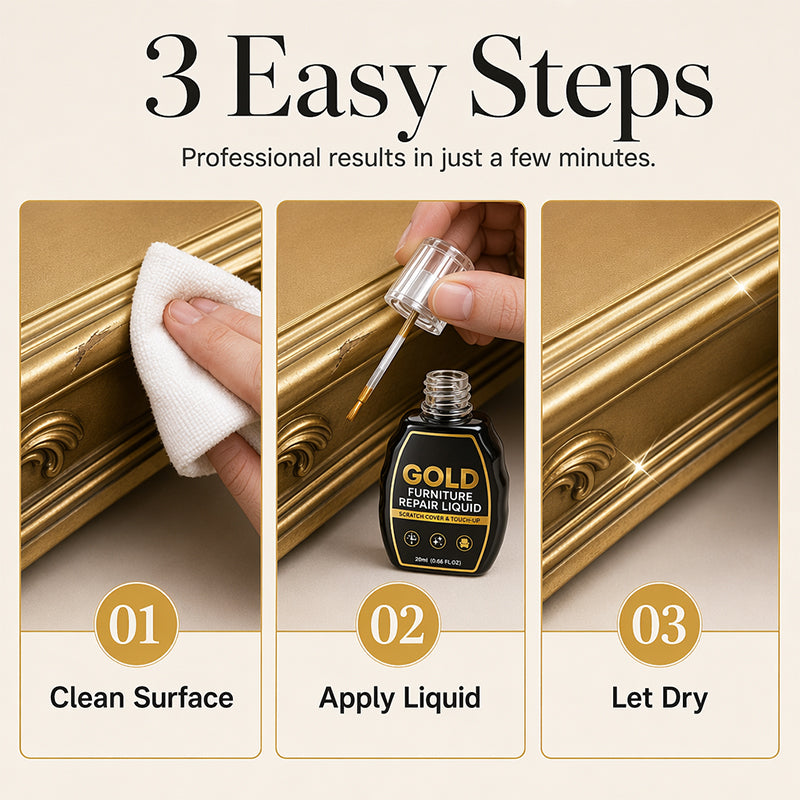 🥳2026 HOT SALE🥳💞50K+ SOLD!🏠✨Gold Furniture Repair Paint