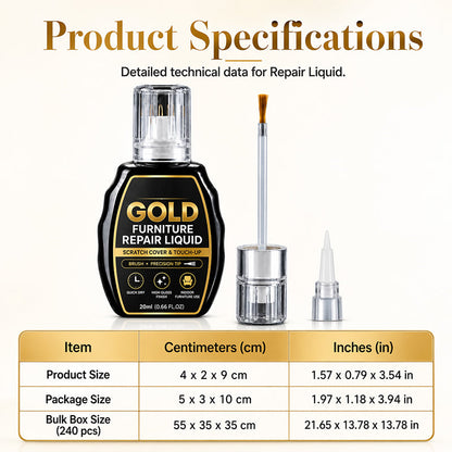 🥳2026 HOT SALE🥳💞50K+ SOLD!🏠✨Gold Furniture Repair Paint