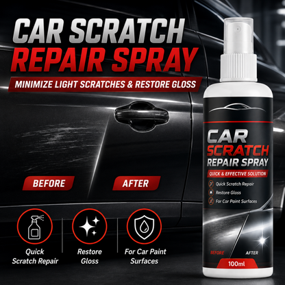 🚗Universal Car Scratch Repair Spray | Nano Ceramic DIY Light Scratch & Swirl Mark Remover, Restore Gloss for All Auto Paint Colors, 100ml