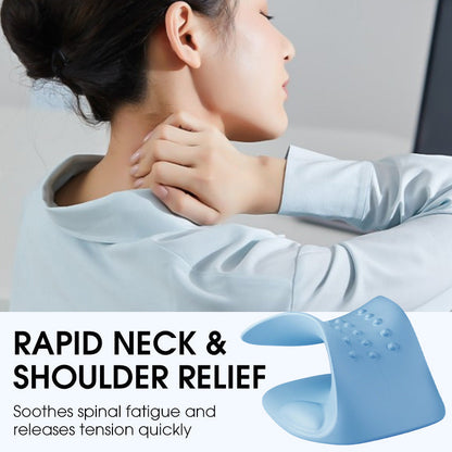 🥳2026 HOT SALE🥳💞50K+ SOLD!💤✨ 50% OFF! Neck & Shoulder Relaxer – Ergonomic gravity traction relieves cervical pressure. Simulated acupressure melts away knots – 15 mins daily for better sleep! 🛏️💚