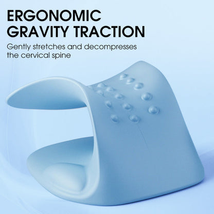 🥳2026 HOT SALE🥳💞50K+ SOLD!💤✨ 50% OFF! Neck & Shoulder Relaxer – Ergonomic gravity traction relieves cervical pressure. Simulated acupressure melts away knots – 15 mins daily for better sleep! 🛏️💚