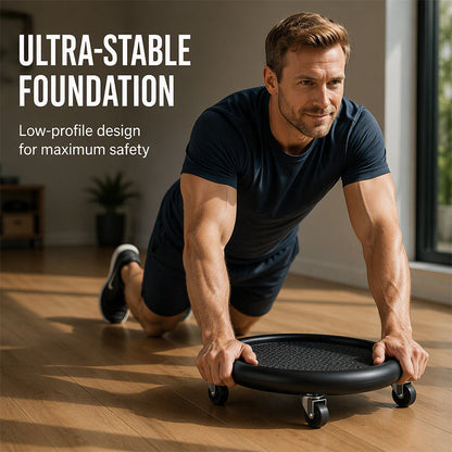 ⏳Time-Limited Special⏰Abdominal Roller Wheel Disc with Knee Mat – Stable 💪