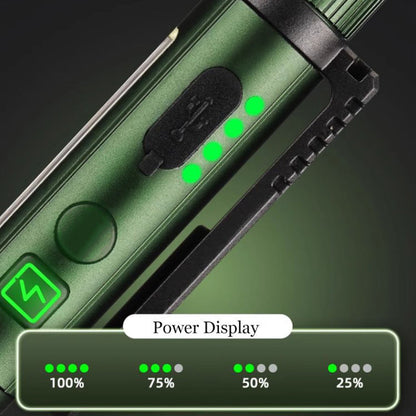 🔦🔥Must-Have Tool! Multifunctional Pen-Shaped Strong Magnetic Work Light, Portable Rotatable LED Work Torch, Magnetic Base Hands-Free Lighting for Repair & Outdoor💡