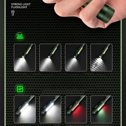 🔦🔥Must-Have Tool! Multifunctional Pen-Shaped Strong Magnetic Work Light, Portable Rotatable LED Work Torch, Magnetic Base Hands-Free Lighting for Repair & Outdoor💡