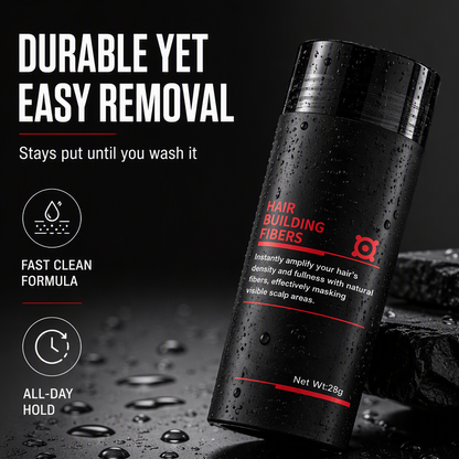 🥳2026 HOT SALE🥳💞50K+ SOLD!💨✨ 50% OFF! Hair Building Fibers – Instantly fills thinning spots & receding hairlines. Natural volume in 3 seconds – no more bald patches! 💇‍♂️🛡️