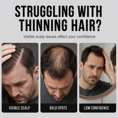 🥳2026 HOT SALE🥳💞50K+ SOLD!💨✨ 50% OFF! Hair Building Fibers – Instantly fills thinning spots & receding hairlines. Natural volume in 3 seconds – no more bald patches! 💇‍♂️🛡️
