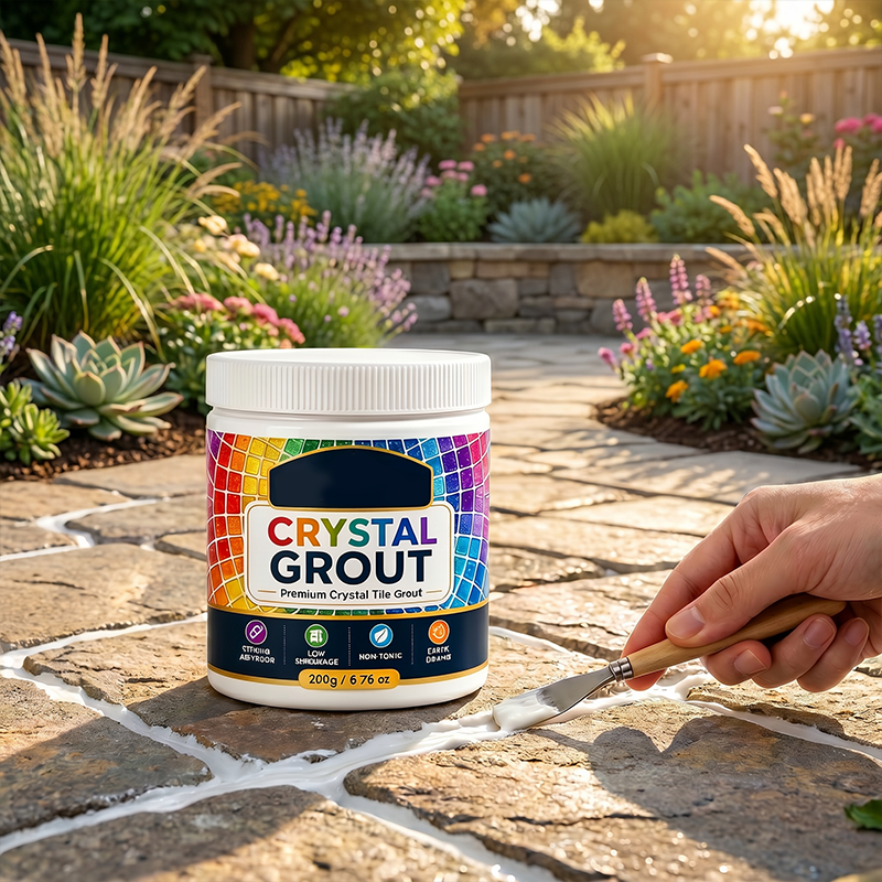 💧🛡️High-Strength Waterproof Crystal Tile Grout🏠 Goodbye to infiltration and blackening 🚫
