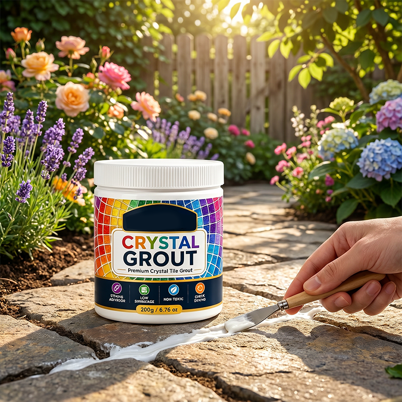 💧🛡️High-Strength Waterproof Crystal Tile Grout🏠 Goodbye to infiltration and blackening 🚫