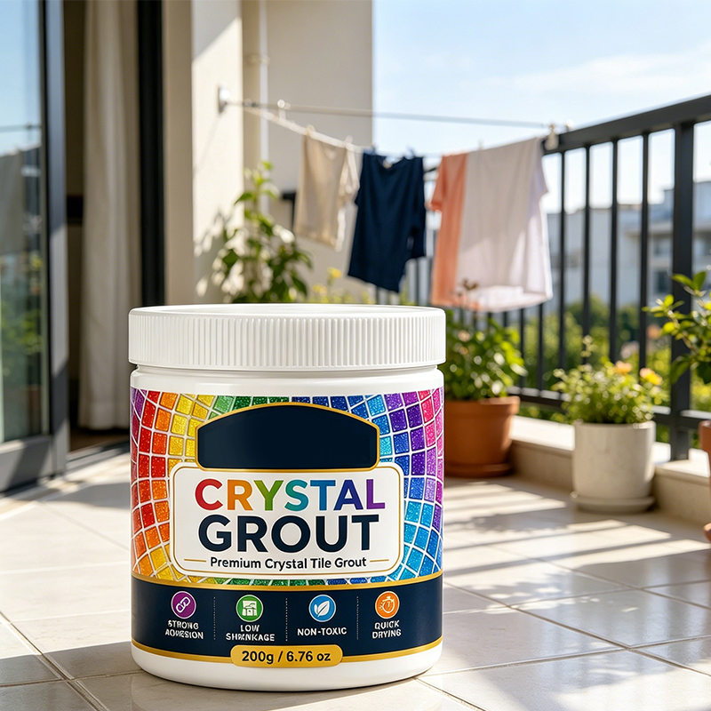 💧🛡️High-Strength Waterproof Crystal Tile Grout🏠 Goodbye to infiltration and blackening 🚫