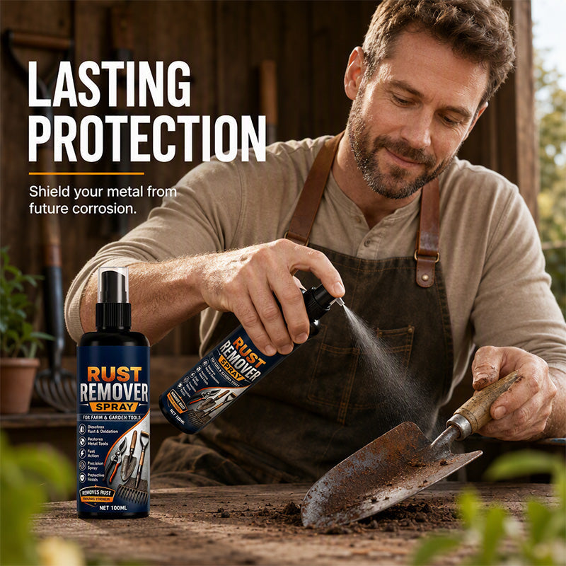 🔥Hot Sale 57% OFF🔥 Rust Remover Spray for Metal – Helps Dissolve Rust, 100ml, for Iron & Steel 🔧