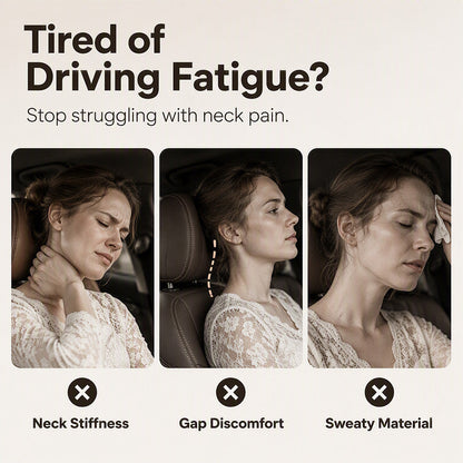 Universal Memory Foam Car Headrest Neck Pillow