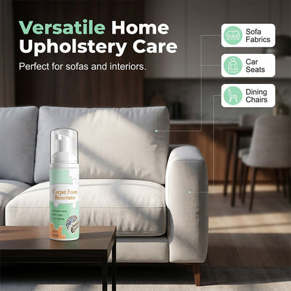 🏠✨50% OFF! 🧹🛋️ Waterless Carpet Cleaning Foam – Instant Stain Lift, No Wet Mess & Advanced Micro-Foam Technology. Over 31,482 Spotless Carpets!✨