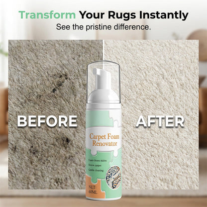 🏠✨50% OFF! 🧹🛋️ Waterless Carpet Cleaning Foam – Instant Stain Lift, No Wet Mess & Advanced Micro-Foam Technology. Over 31,482 Spotless Carpets!✨