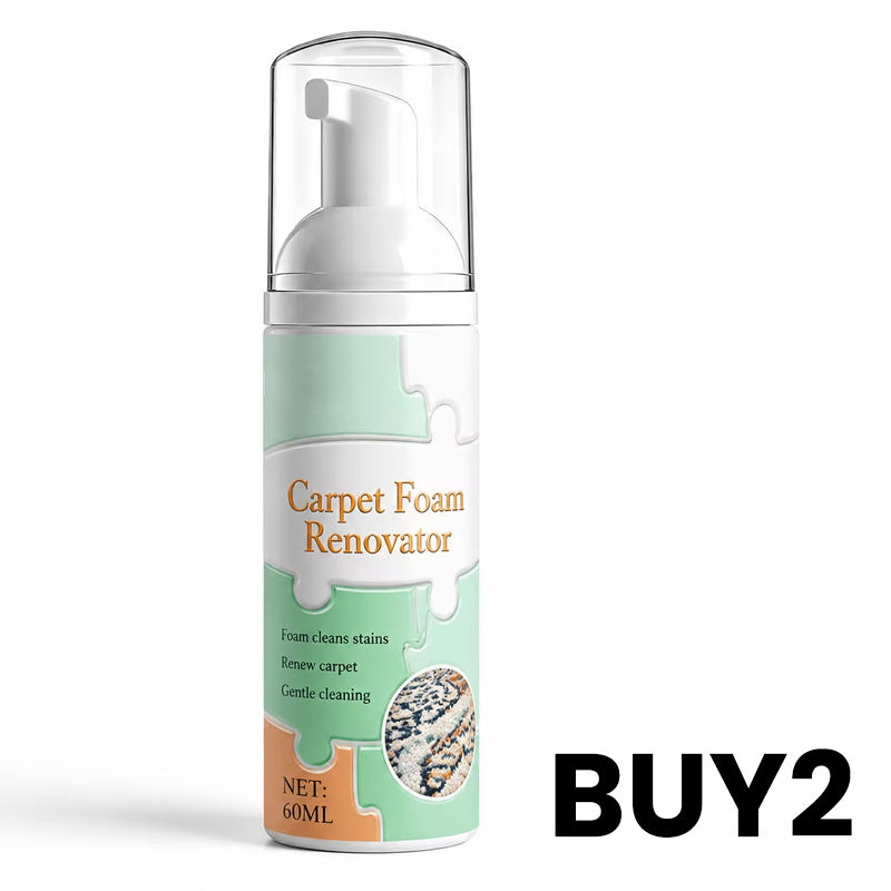 🏠✨50% OFF! 🧹🛋️ Waterless Carpet Cleaning Foam – Instant Stain Lift, No Wet Mess & Advanced Micro-Foam Technology. Over 31,482 Spotless Carpets!✨