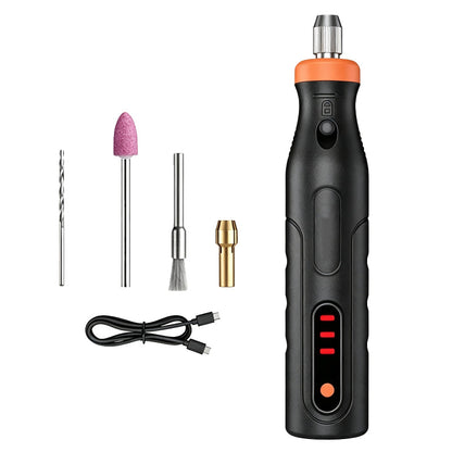 🔥Hot Sale 50% OFF🔥 Mini Cordless Rotary Tool Kit – Variable Speed, USB Rechargeable, with Accessories, for Light DIY Tasks 🛠️
