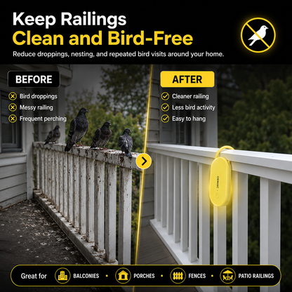 Portable Ultrasonic Pest Repeller with Hanging Hook for Car