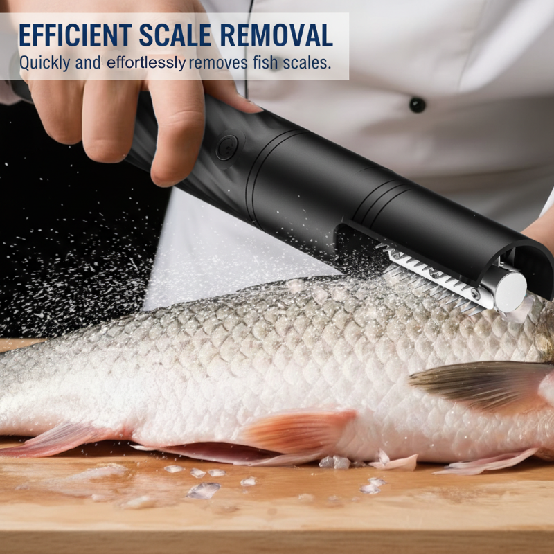 Rechargeable Automatic Fish Scaling Tool