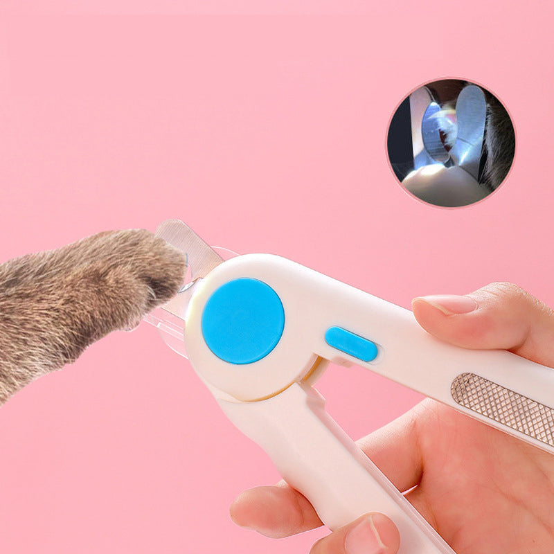 Pet Nail Clipper with LED Light