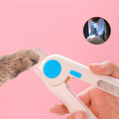 Pet Nail Clipper with LED Light