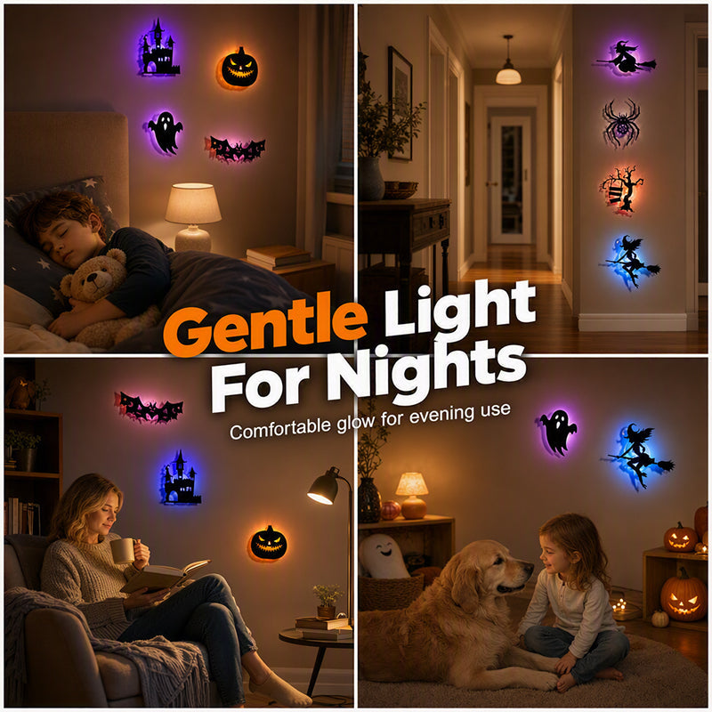 Halloween Glow in Dark Wall Stickers