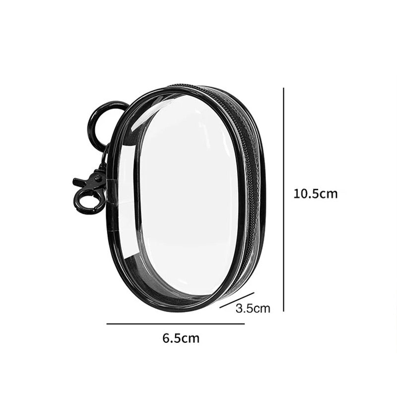 Multifunctional Transparent Portable Storage Bag for Data Cables