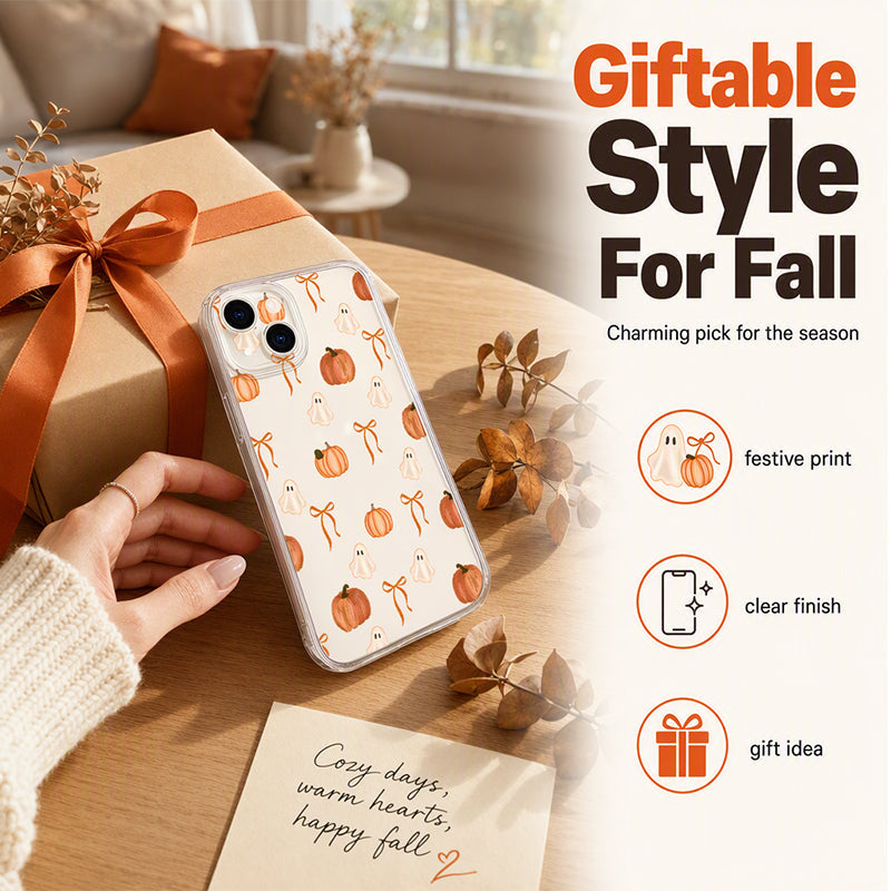 Halloween Ghost Pumpkin Cute Phone Case