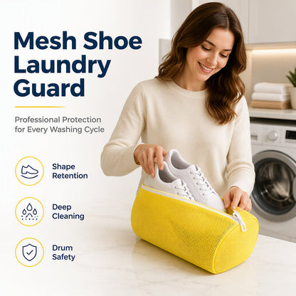 🔥2026 Hot Sale 50% OFF✨⚡ 50K+ SOLD! 🎁Mesh Shoe Washing Bag for Laundry Machine