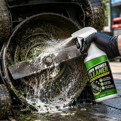 Fast Acting Lawn Mower Cleaner Spray
