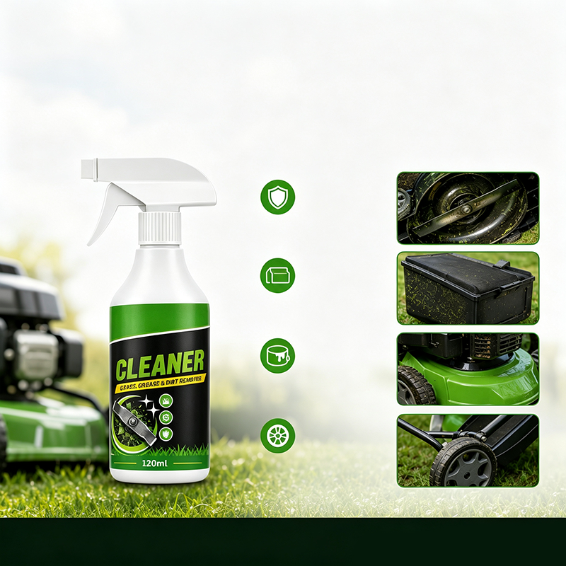 Fast Acting Lawn Mower Cleaner Spray