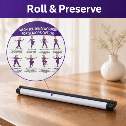 📢📢49% OFF !! ⏰Tai Chi Workout Poster for Seniors