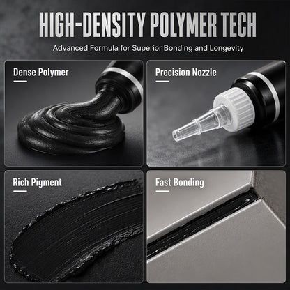 🥳2026 HOT SALE🥳💞50K+ SOLD! 🔧🖤 50% OFF! Black Household Crack Filler Paste – High‑density polymer formula fills gaps & cracks seamlessly. Precision tip applicator for mess‑free repair – restores walls & baseboards to perfection! 🏠✨