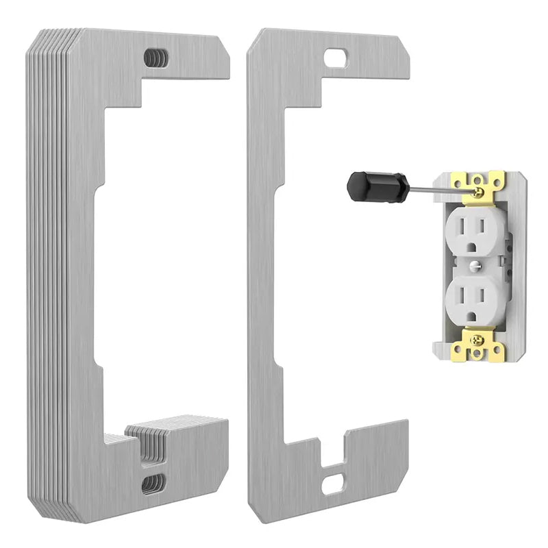 🎉 2026 Sale — Over 16,700 Sold!🔌 Metal Wall Plate Spacer For Uneven Electrical Outlet Boxes ✨
