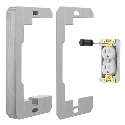 🎉 2026 Sale — Over 16,700 Sold!🔌 Metal Wall Plate Spacer For Uneven Electrical Outlet Boxes ✨