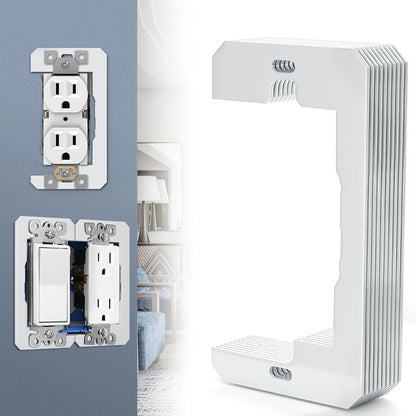 🎉 2026 Sale — Over 16,700 Sold!🔌 Metal Wall Plate Spacer For Uneven Electrical Outlet Boxes ✨