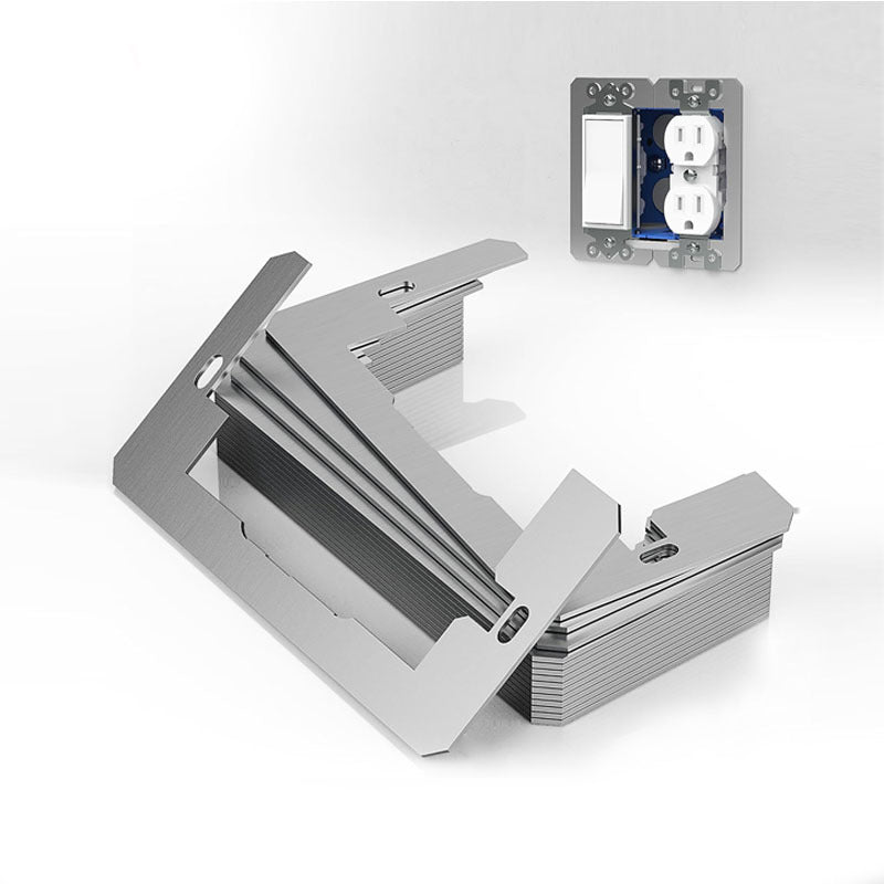 🎉 2026 Sale — Over 16,700 Sold!🔌 Metal Wall Plate Spacer For Uneven Electrical Outlet Boxes ✨