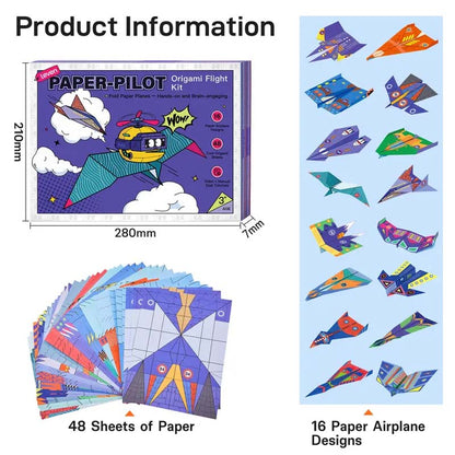 ⏳🔥LIMITED-TIME 50% OFF! ⏰🔥 Creative DIY Paper Airplane Set For Kids